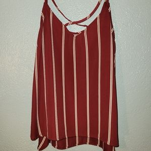 Vertical Stripe Tank Top